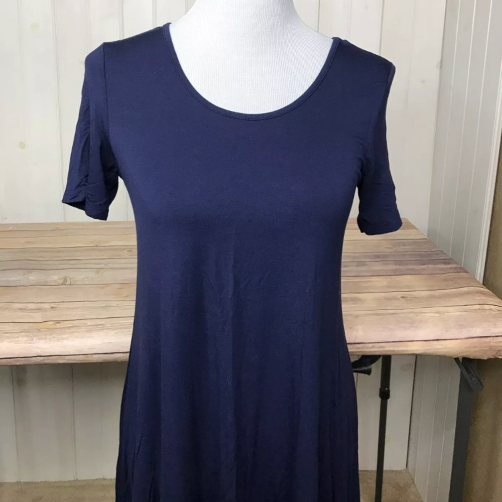 Comfy Navy T-shirt Dress